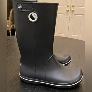 Crocs Cocband Jaunt Womens Rubber Rain Boot Size 8